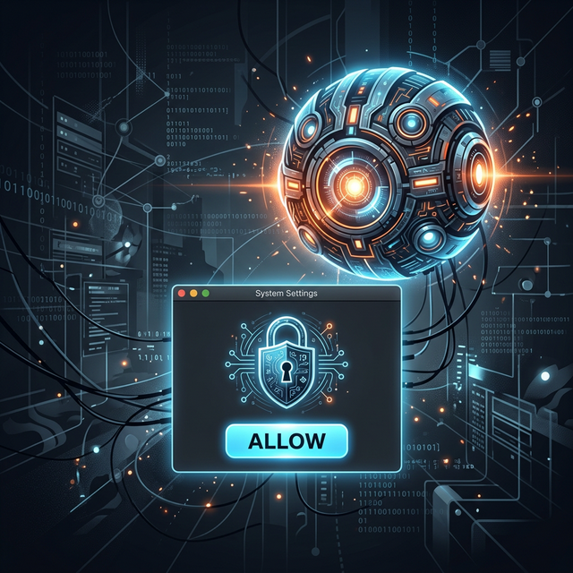 Illustration of a smartphone showing an app permission request popup asking for location access